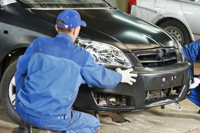 修理歴がある車は破損の部位が広範囲だった可能性がある